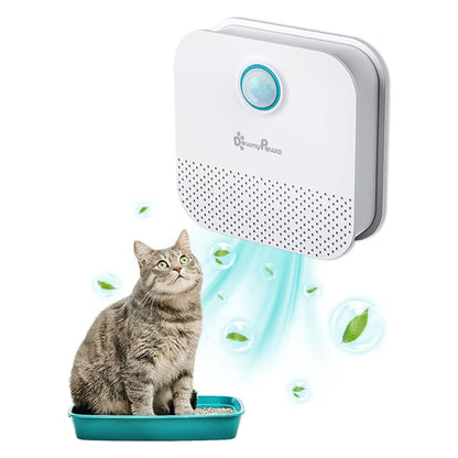 Adiós Olores: Purificador Inteligente Downypaws para Arena de Gato